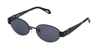 Just Cavalli Sjc152 0530 Women's Sunglasses Black Size 54 In Brown