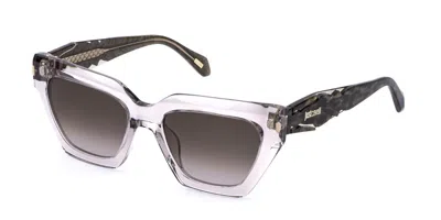 Just Cavalli Sjc171 06pp Occhiali Da Sole Rosa Per Donna In Black
