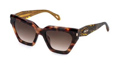 Just Cavalli Sjc171 0829 Occhiali Da Sole Tartarugatishell Per Donna In Multi