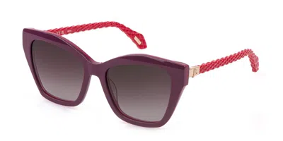 Just Cavalli Sjc175 0ahg Occhiali Da Sole Purple Per Donna