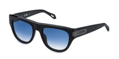 Just Cavalli Sjc178v 700y Occhiali Da Sole Neri Per Donna In Black
