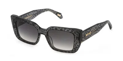Just Cavalli Sjc195v 0gl8 Occhiali Da Sole Grigi Per Donna In Gray