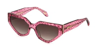 Just Cavalli Sjc196v 01ke Occhiali Da Sole Rosa Per Donna