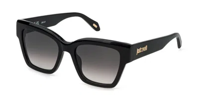 Just Cavalli Sjc197 0700 Women's Sunglasses Black Size 54