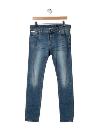Pre-owned Just Cavalli Skinny Jeans In Blue