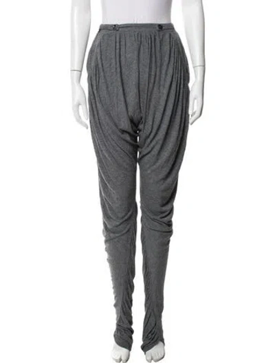 Pre-owned Just Cavalli Skinny Leg Pants In Grey