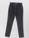 JUST CAVALLI SKINNY TROUSERS WITH EMBROIDERED BACK POCKET
