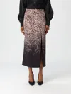 Just Cavalli Skirt  Woman Color Beige In Brown