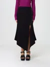 Just Cavalli Skirt  Woman Color Black In Black