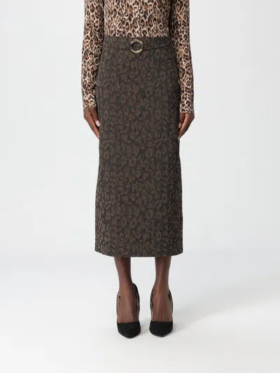 Just Cavalli Skirt  Woman Color Brown