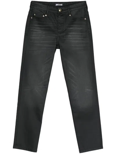 JUST CAVALLI JUST CAVALLI HIGH-QUALITY JEANS WITH FABRIC BLEND AND DESIGN