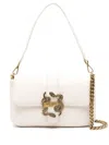 Just Cavalli Iconic Snakes-plaque Tote Bag In Neutrals