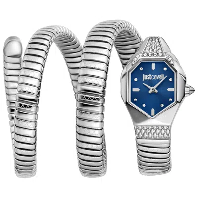 Just Cavalli Snake Women's Watch In Metallic