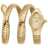 Just Cavalli Snake Women's Watch In Gold