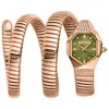 Just Cavalli Snake Women's Watch In Gold