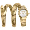 Just Cavalli Snake Women's Watch In Gold