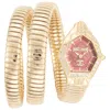 Just Cavalli Snake Women's Watch In Gold