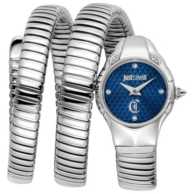 Just Cavalli Snake Women's Watch In Metallic