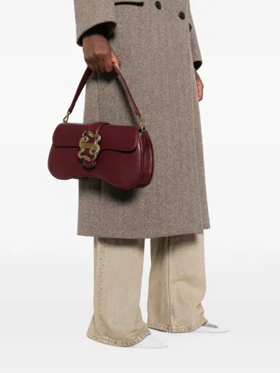 Just Cavalli Snake-plaque Shoulder Bag In Pattern