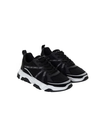 Just Cavalli Sneakers In Black