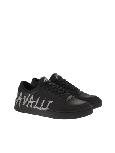 Just Cavalli Sneakers In Black