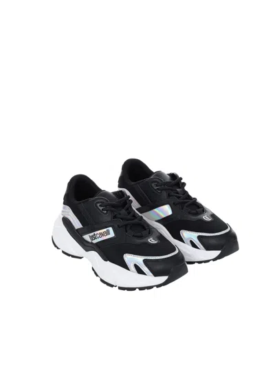 Just Cavalli Sneakers In Black