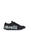 Just Cavalli Cavalli Logo Trainers In Black