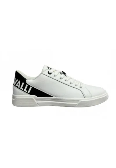 Just Cavalli Sneakers Fondo Minimal Dis 2 In Bianco