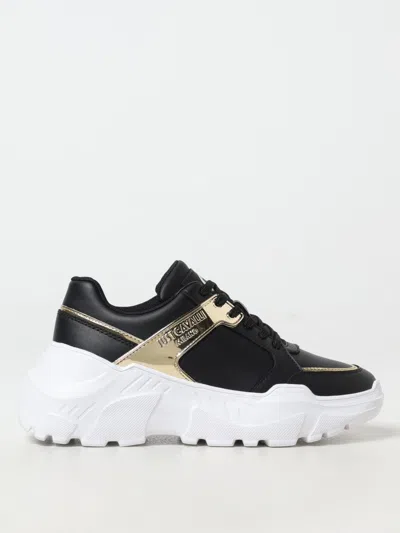 JUST CAVALLI SNEAKERS JUST CAVALLI WOMAN COLOR BLACK,G06286002