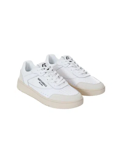 Just Cavalli Sneakers In White