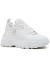 Just Cavalli Logo-plaque Chunky Sneakers In White