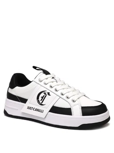 Just Cavalli Sneakers In White