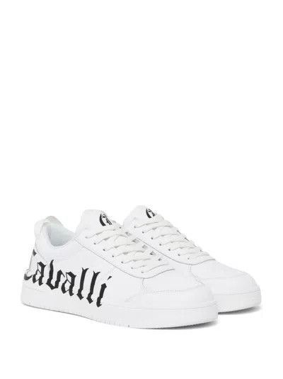 Just Cavalli Sneakers In White