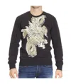 Just Cavalli Sports Sweater In Black
