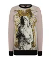 Just Cavalli Sports Sweater In Nude