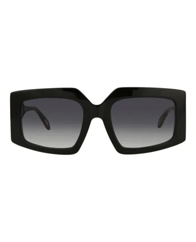 Just Cavalli Square-frame Acetate Sunglasses In Black