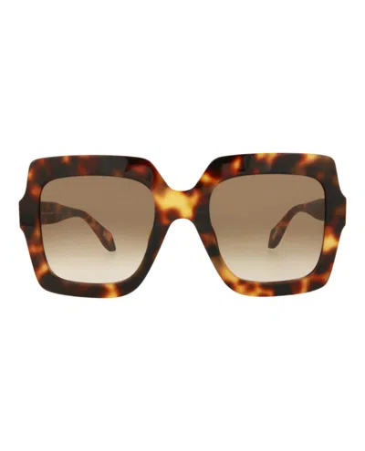 Just Cavalli Square-frame Acetate Sunglasses In Brown