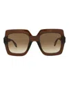 JUST CAVALLI SQUARE-FRAME ACETATE SUNGLASSES