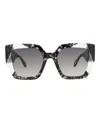 Just Cavalli Square-frame Acetate Sunglasses In Multi