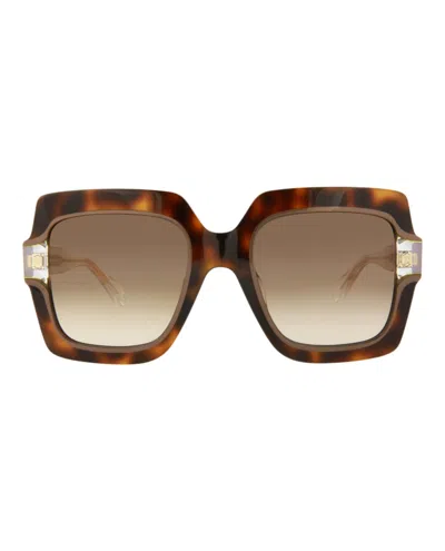 Just Cavalli Square-frame Acetate Sunglasses In Multi
