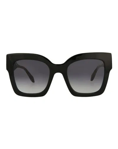 Just Cavalli Square-frame Acetate Sunglasses Woman Sunglasses Black Size 52 Acetate