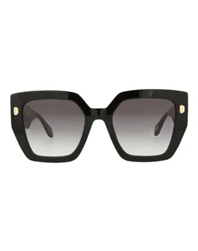Just Cavalli Square-frame Acetate Sunglasses Woman Sunglasses Black Size 53 Acetate
