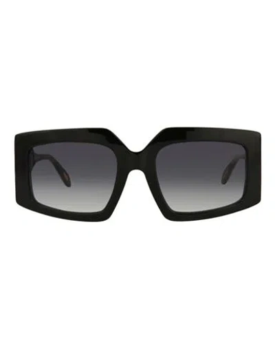 Just Cavalli Square-frame Acetate Sunglasses Woman Sunglasses Black Size 54 Acetate