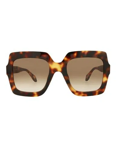 Just Cavalli Square-frame Acetate Sunglasses Woman Sunglasses Brown Size 53 Acetate