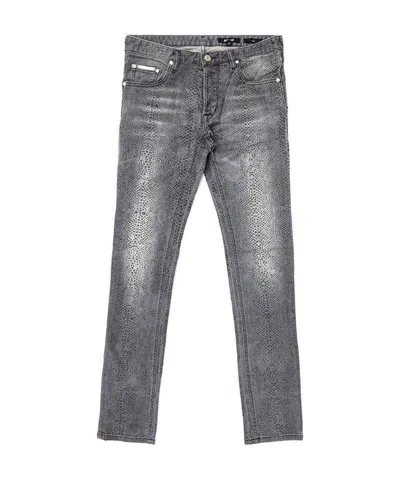Just Cavalli Straight Jeans In Gray