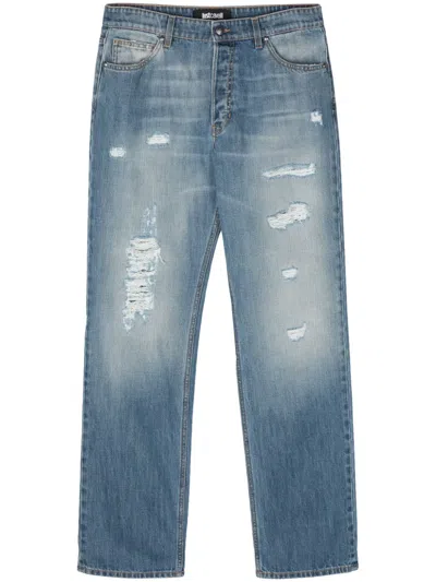 Just Cavalli Straight-leg Jeans In Blue