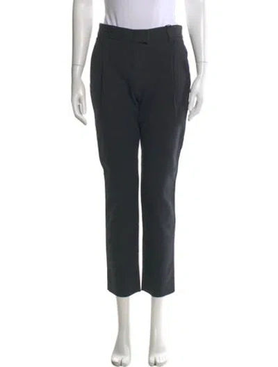 Pre-owned Just Cavalli Straight Leg Pants In Black