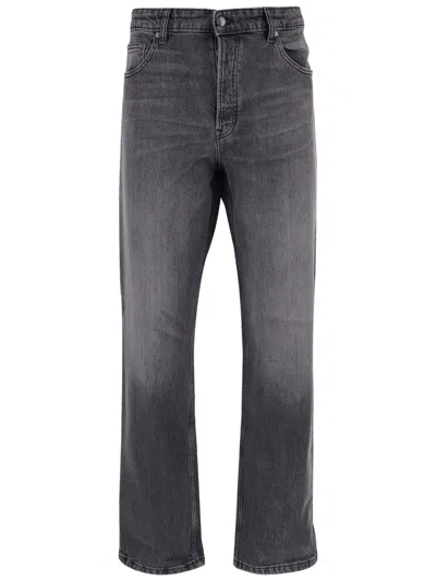 Just Cavalli Straight-leg Jeans With Classic Five-pocket Design In Multi
