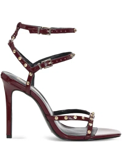 Just Cavalli Stud-embellished Sandals In Red