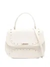 Just Cavalli Studded Tote Bag In White